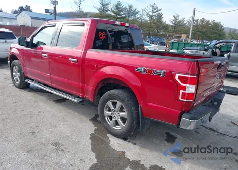 2020 Ford F-150 Xlt from USA, damaged, VIN 1FTEW1EP0LKF23656